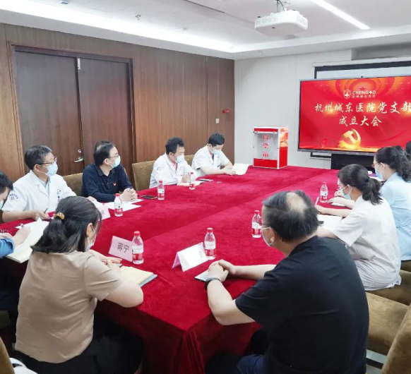 党建引领 谱写新篇章丨杭州城东医院党支部正式成立