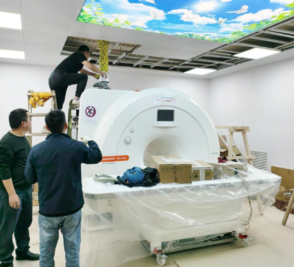 硬“核”设备就位！西门子磁共振顺利运抵杭州城东医院，即将投入启用！